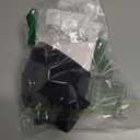 Feetures Elite Max Cushion No Show Tab Ankle Socks - Sport Sock with Targeted Compression (New Black (1 Pair))