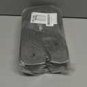 NICETOWN Accordion Blackout Door Curtains for Doorway, Thermal Insulated Privacy Closet Curtains Room Divider Sliding Door Shade for Living Room/Bathroom/Bedroom, 1 Panel with Hooks, W38 x L80, Grey