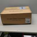 Gold Sputnik Chandelier,6 Lights Modern Chandelier for Dining Room Mid Century Chandelier Large L49 Ceiling Pendant Light Fixtures with Milk Glass Globe Shades for High Ceiling Foyer Living Room