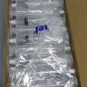 50 PACK 1.5 oz Halloween Jelly Syringes Shot, Medium Containers with Lids, Perfect for Plastic Shot Glasses or Jelly Cups, Great for Halloween Thanksgiving Christmas Party