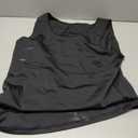 Mens Compression Shirt Slimming Body Shaper Vest Workout Tank Tops Abs Abdomen Undershirts (Black, XXXL)
