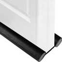 5 x Under Door Draft Stopper, 6 Pack 12.6 Inch Doors Draft Blocker, Flexible and Adjustable Replacement Foam Tubes, Block Noise, Sound and Cold Air Door Seal, Gap Filler for Bottom of Doors, Grey