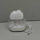 Rain Cloud Humidifier Water Drip, Mushroom Rain Lamp Waterfall, Aromatherapy Essential Oil Rain Diffuser, Raining Cloud Night Light with 7 Changing Colors for sleeping (Cloud White)