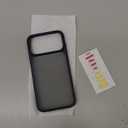 TORRAS Shockproof for iPhone 17 Pro Max Case with Camera Control Button, [12FT Military Grade Drop Protection] Enhanced Grip & Soft Touch Translucent Slim 17 Pro Max Case [3 colors Buttons], Deep Blue