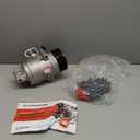 A-Premium Air Conditioner AC Compressor with Clutch Compatible with Ford Fusion 3.5L 2010-2012, Lincoln MKZ 3.5L 2007-2012, SP17 Style, 6 Grooves, with 4-1/2" Dia. Pulley