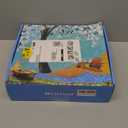 Pink Felt Letter Board 10x10 Inch, Pre Cut & Sorted 725 Letters, First Day of School Board, Changeable Letter Boards Message Board, Classroom Decor Farmhouse Wall Decor Sign Board