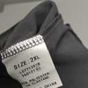 GRAPENT Women's Plus Size Pants Womens Capri Pants Pull On Dress Capris for Women Color Dark Gray Size 20 22 (XXL)