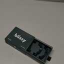 Blissy Silk Scrunchies (3 Pack) - 100% Pure Mulberry Silk - 22 Momme 6A High-Grade Fibers Scrunchie for Straight & Curly Hair (Emerald, Skinny)