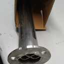 35.8" Round Glass Rail Post,Corner Glass Post Right Angled System