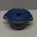 WHJY Blue Colorful Ceramic Casserole Dish with Lid1 Quart Ceramic Casserole Pan for Bakeware Oven