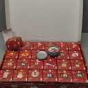 Christmas Scented Candles Gifts Set for Women, 12 Pack 2.5 Oz Xmas Candle Set, Natural Soy Wax Aromatherapy Candles for Christmas Gifts for Women Her