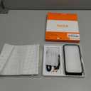 TUCCH Case for iPhone 16 Pro (6.3") with Adjustable Strap, Magnetic Closure Folio Wallet with RFID Blocking [6 Card Holders] [Removable Crossbody Lanyard], Shockproof PU Leather Cover, Argyle Black