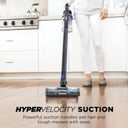 Shark | Pet Cordless Vacuum Cleaner | LED Headlights | Removable Handheld Vacuum for Pet Hair | Crevice Tool & Pet Multi-Tool Included | 40min Runtime | For Carpet & Hard Floors | Grey | IX141