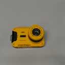 Underwater Camera, 2.7K 56MP 33FT Waterproof Digital Camera with 6X Optical Zoom & 4X Digital Zoom 2.8" IPS Screen, Ideal for Snorkeling, Swimming and Outdoor Adventures with 32G Card (Ginger)