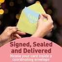 S&O Thank You Cards with Envelopes - Blank Decor sheets for Handwritten Messages -Greeting Notes and Covers Set of 24 - Assorted Thank You Cards with Stylish Color Envelopes to Mix & Match