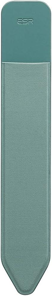 ESR Pencil Holder Compatible with Pencil (1st and 2nd Gen), Elastic Pocket [Stylus Pens Protected and Safe] Pouch Adhesive Sleeve Attached to Case for Stylus Pens - Forest Green