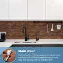 2026 New Upgrade Peel and Stick Backsplash Tile, Peel and Stick 11.34" X 11.57" Wall Tile for Kitchen, Bathroom, Fireplace, Laundry (Brown Woodgrain, 10 Packs)