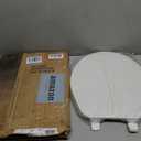 Bemis 70 Durable Plastic Toilet Seat, Round, White