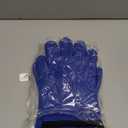 KITCHEN PERFECTION Silicone Smoker Oven Gloves -Extreme Heat Resistant BBQ Gloves -Handle Hot Food Right on Your Smoker Grill Fryer Pit|Waterproof Oven Mitts Grill Gloves |Superior Value Set+3 Bonuses (One Size Fits Most, Classic Blue)