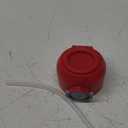 12oz Replacement Lid with 1 Straw for Kid Tumbler,1 pcs Leak-Proof and Spill-Proof Straw Lids for Brand, BPA Free, (red)