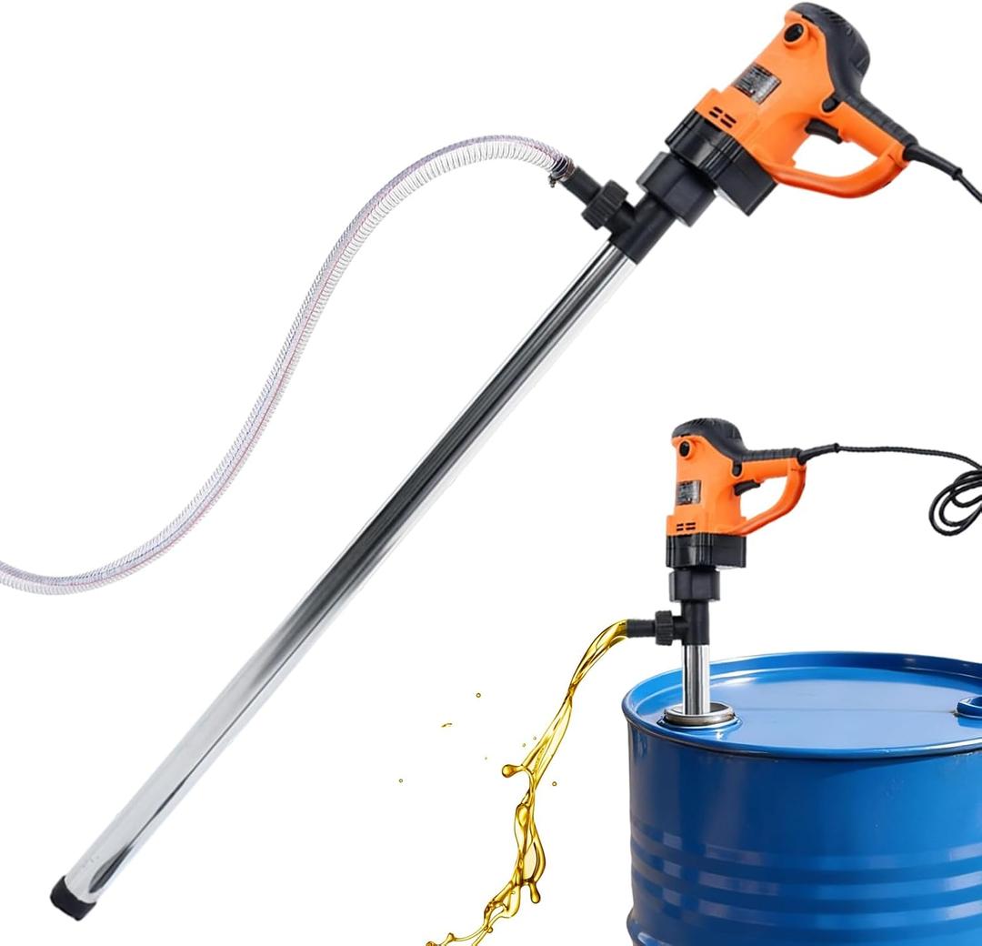 2480W Electric Fuel Transfer Barrel Pump, 110V 13000RPM