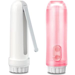 Portable Bidet Travel Bidet Sprayer Electric Handheld Bidet ,Ipx6 Waterproof ,with 2 Pressure Options,for Personal Hygiene Cleaning, Pink