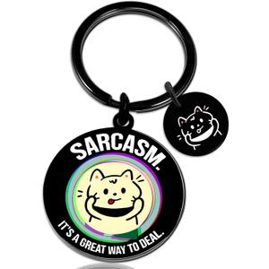 Cat Easter Gifts For Women Men Black Cat Keychain Gift For Dad Friends Brother Cats Lover Gifts For Men Daddies Present Ideas For Fathers Mothers Day