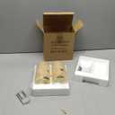 Flameless Candles LED Candles Birch Bark Effect Set of 2 (D:3.25" X H:6") Ivory Real Wax Pillar Battery Operated Candles with Dancing LED Flame 10-Key Remote Control and Cycling 24 Hours Timer