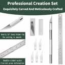 Self Healing 18"X12" Cutting Mat, A3 Sewing Mat Rotary Double Sided Thickened Mats for Crafts, for Sewing Crafts Hobby Fabric Precision Scrapbooking Project,Green (No1)