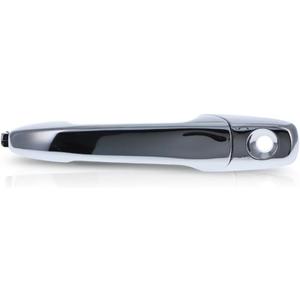 For Lincoln MKX 2007 2008 2009 2010 Exterior Door Handle Front, Driver Side Chrome | With Key Hole| Trim:All Submodels