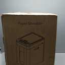 Heavy Duty Paper Shredder: 400-Sheet Auto Feed P5 Micro-Cut Document Credit Card Shredding with Jam-Proof Design for Home Office Business School