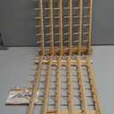 New brothread 2X60 Spools Wooden Thread Rack/Thread Holder Organizer with Hanging Hooks for Embroidery Quilting and Sewing threads