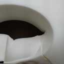 White Foam Circle Wreath Form Large Solid Foam Ring With Black Cover, Size 43"x43"x8"