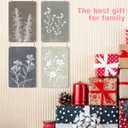 2 x Drsoum Boho Wall Metal Signs Set of 4 Vintage Botanical Prints Retro Plants Rustic Antique Decorative Signs for Bathroom Farmhouse Kitchen Home Decor 12x8in (12L" x 8W")