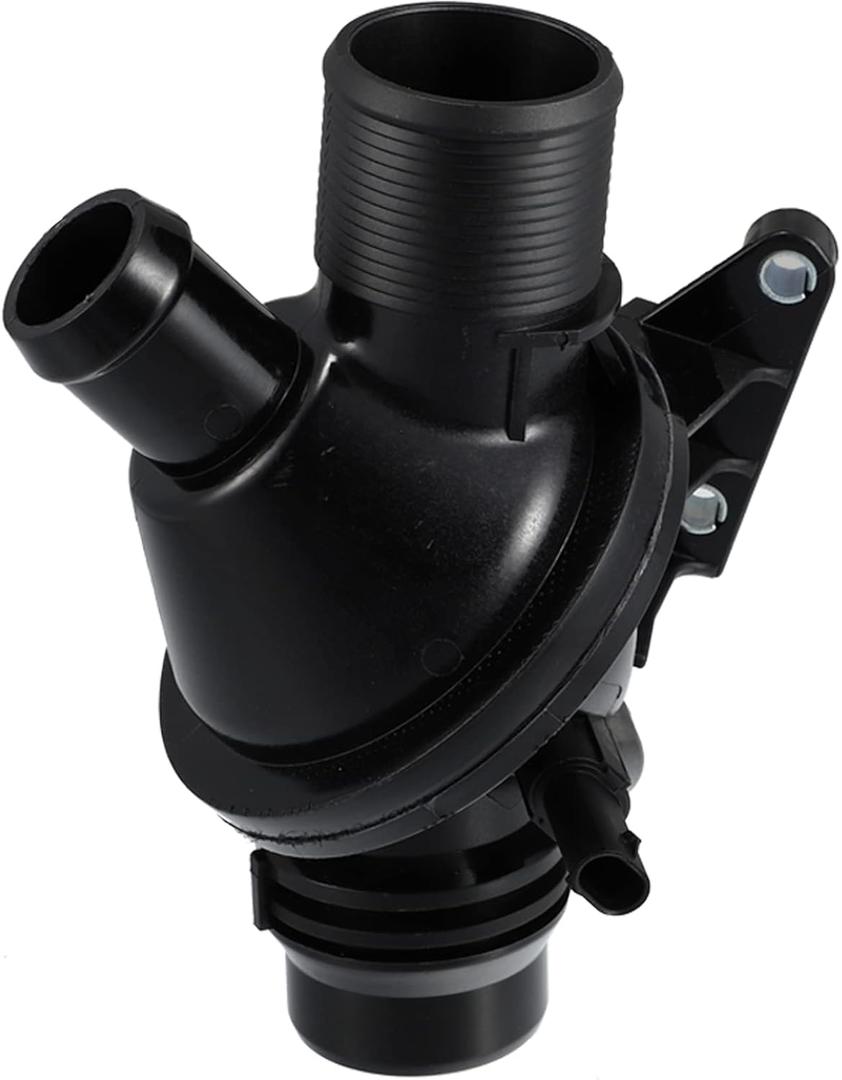 X AUTOHAUX 11538648791 Engine Coolant Thermostat Housing Assembly for BMW X1 2012-2017 for BMW X3 2.0L 2013-2017 11538648791 11538635689
