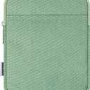 Dadanism 6-7 Inch Universal Padded Sleeve for 7" Colorsoft Signature Edition eReader 2024 and 6" eReader Book, Protective Sleeve Pouch Bag Carrying Case for Kobo E-Reader,Matcha Green