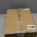 27" Black Table Lamp for Living Room,Black Table Lamps Set of 2 with USB & AC Outlet, 3-Way Dimmable Farmhouse Lamps for Night Stands, Vintage Bedside Lamp for End Tables, Nightstand Lamps for Bedroom (Black lamps body-White shade)