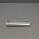 EZY DOSE Slide Pill Organizer, Stylish Medication Storage Case with Durable BPA-Free Plastic with Aluminum Exterior, Large 7-Day Weekly Compartments, Tablets, Vitamins, Compact, 9-Inch, Gray