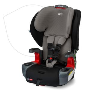 Britax Grow with You ClickTight Harness-2-Booster Car Seat, 2-in-1 High Back Booster, Gray Contour, BB: 2025/12/10