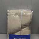 MIULEE Sand Pinch Pleated 100% Blackout Linen Curtains 102 Inch Length 2 Panels Set, Black Out Memory Trained Pleat Curtains Light Blocking Room Darkening Drapes for Bedroom Living Room Window