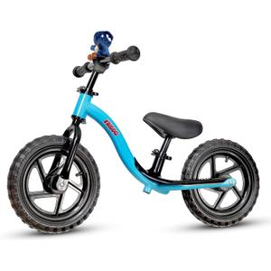 KRIDDO Toddler Balance Bike 2 Year Old, Age 24 Months to 5 Years Old, Early Learning Interactive Push Bicycle with Steady Balancing, Gift Bike for 2-5 Boys Girls, Blue