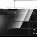 2 Pack Compatible with Fujifilm X-M5/Fujifilm XM5 Screen Protector,Full Coverage 9H Tempered Glass Film,HD Clear Scratch Resistant,Bubble-Free for Fuji XM5 Screen Protector