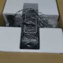 Under Desk Elliptical Machine for Senior Mini Elliptical Leg Exerciser with Remote Quiet Portable Electric Seated Foot Pedal Exerciser for Home Office (Poratable)