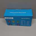 Extra Long Clipper Guards Set Compatible with Andis Master, Oster Fast Feed, Andis AAC-1, GC, LCL, ML, PM-1, PM-2,RS-1,US-1, Size: #10-20 (Length: 1.25"- 2.5), with straighting comb (6 Piece Set)