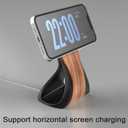 Magnetic Wireless Charger Stand for iPhone12,13,14,15,Vertical & Landscape Stand, Personalized Engraved Gift,Charger Not Included
