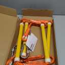 CO-Z 3 Step Removable Dock Ladder, Pontoon Boat Ladder with 350lb Load, Aluminum Swim Ladder with Wide Step & Nonslip Tread, Quick Release Dock Stair for Lake Swimming Pool Marine Boarding