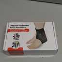 Foot and Ankle Massager for Pain Relief, Ankle Heating Pad Foot Renew Triple Method Massager Rechargeable Cordless Design with 6 Heating 3 Massage Modes & Timer