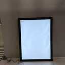 Led Movie Poster Frame 18" x 24" Photo Frame LED Light Box Display Sign Holder in Black, Wall Mounting, Aluminum Profile, Magnetic Frame for Movie Poster Advertising Display