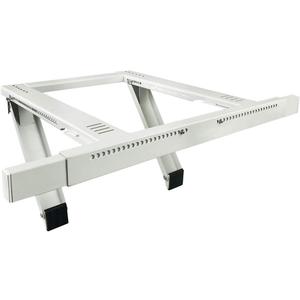 Jeacent Universal Window Air Conditioner Support Bracket No Drilling ,No Tools, Heavy-Duty Window AC Bracket Supports Up to 200lbs, Fits Single or Double Hung Windows (White)