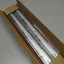 18 inch Drawer Slides 4 Pairs (8pcs) 3 fold Full Extension Side Mount Cabinet Drawer Glides 18" Silver Cabinet Rails for Dresser, Cabinet, Kitchen,Trash Can, Wardrobe 100 LB Capacity